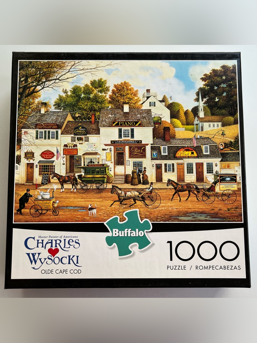 Charles Wysocki 1000-piece Puzzle (EUC)